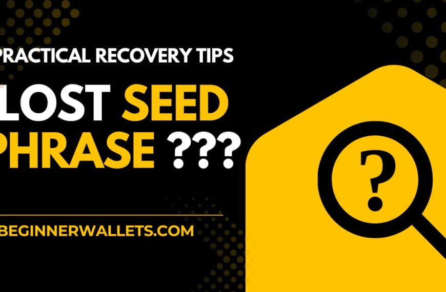 Practical recovery tips for lost seed phrase