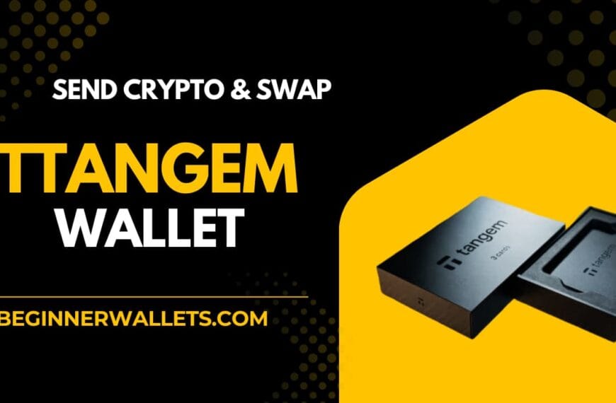Tangem Wallet: Send Crypto, Swap, & Cryptocurrency Help Center